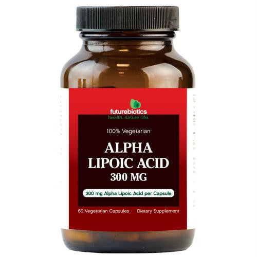 FutureBiotics Alpha Lipoic Acid - 300 mg - 60 Vegetarian Capsules