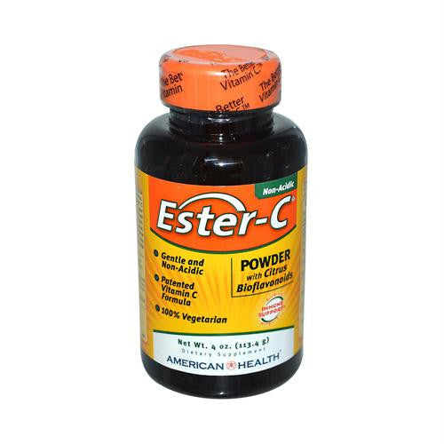 American Health Ester-C Powder with Citrus Bioflavonoids - 4 oz