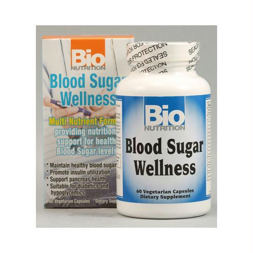 Bio Nutrition Blood Sugar Wellness - 60 Vegetarian Capsules