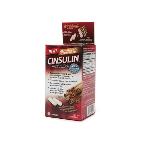 Cinsulin Advanced Strength - 60 caps