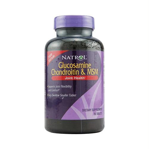 Natrol Glucosamine Chondroitin and MSM - 90 Tablets