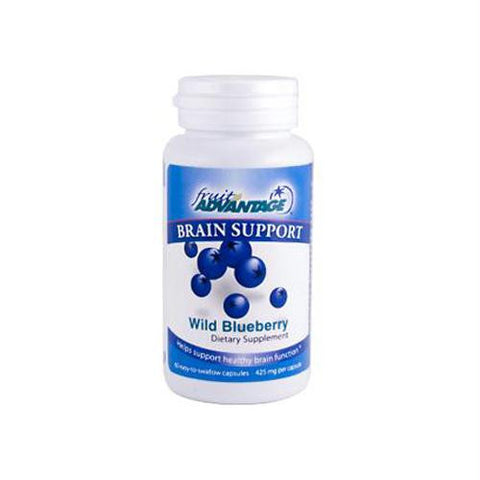 Fruit Advantage Brain Support Wild Blueberry - 60 Vegetarian Capsules