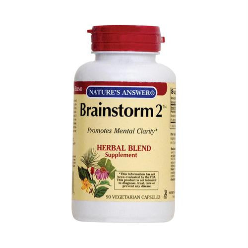 Natures Answer Brainstorm - 90 vcaps