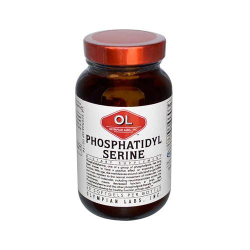 Olympian Labs Phosphatidyl-Serine - 100 mg - 60 Softgels