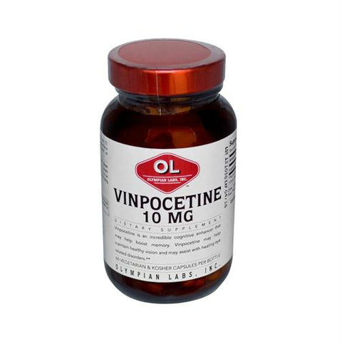 Olympian Labs Vinpocetine - 10 mg - 60 Vegetarian Capsules