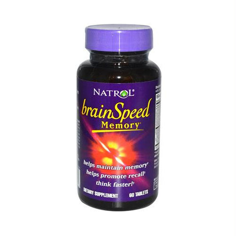 Natrol BrainSpeed Memory - 60 Tablets