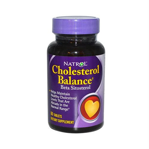 Natrol Cholesterol Balance Beta Sitosterol - 60 Tablets