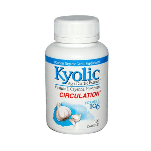 Kyolic Aged Garlic Extract Healthy Heart Formula 106 - 100 Capsules