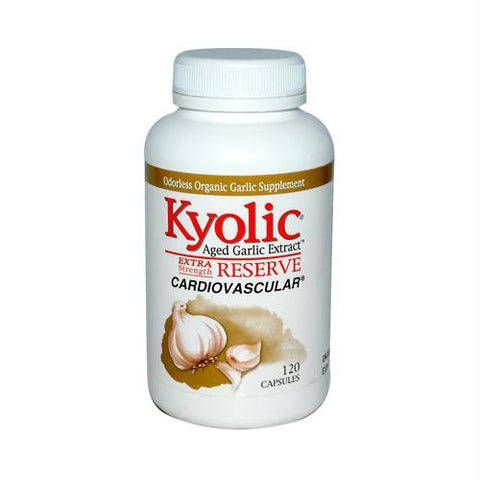 Kyolic Aged Garlic Extract Cardiovascular Extra Strength Reserve - 120 Capsules