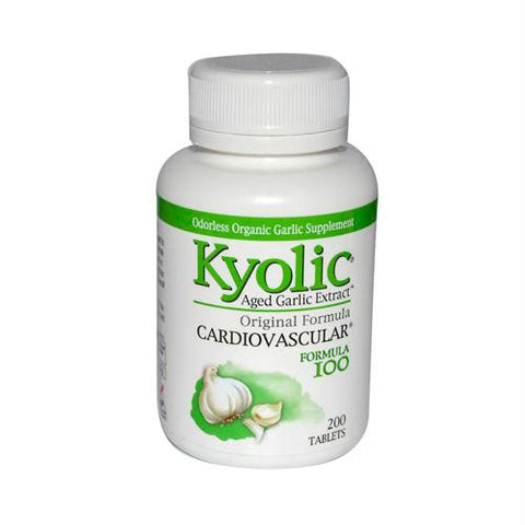 Kyolic Aged Garlic Extract Hi-Po Cardiovascular Original Formula 100 - 200 Tablets