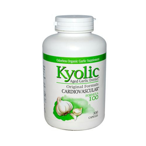 Kyolic Aged Garlic Extract Cardiovascular Original Formula 100 - 300 Capsules