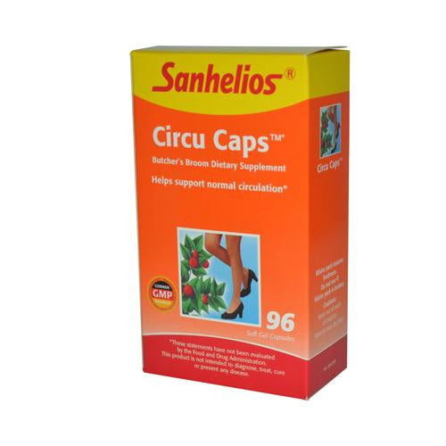 Sanhelios Circu Caps with Butchers Broom and Rosemary - 96 Capsules