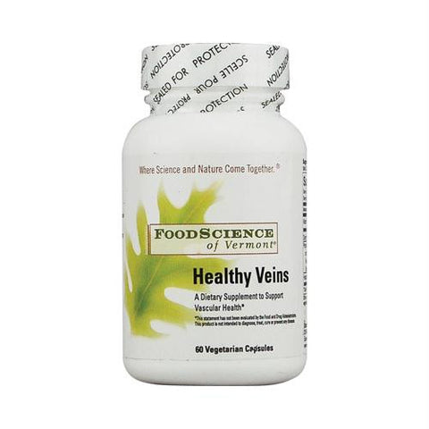 FoodScience of Vermont Healthy Veins - 60 Vegetarian Capsules