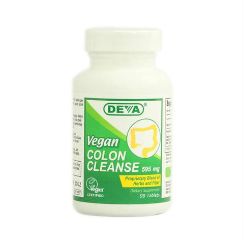 Deva Vegan Colon Cleanse - 595 mg - 90 Tablets