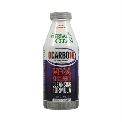 B.N.G. Herbal Clean QCARBO16 Mega Strength Grape - 16 fl oz