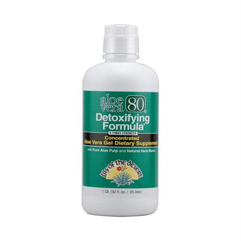 Lily of the Desert Aloe Vera 80 Detoxifying Formula - 32 fl oz