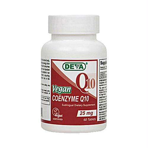 Deva Vegan Coenzyme Q10 - 25 mg - 60 Tablets