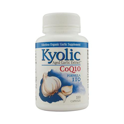 Kyolic Aged Garlic Extract CoQ10 Formula 110 - 100 Capsules