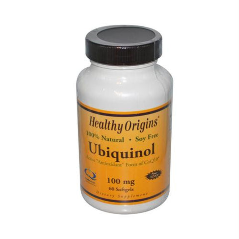 Healthy Origins Ubiquinol Kaneka QH - 100 mg - 60 Softgels