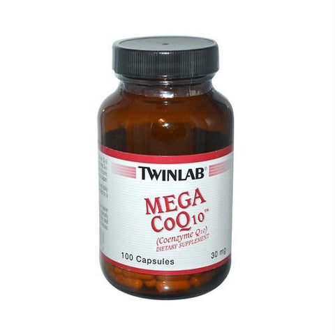 Twinlab Mega CoQ10 - 30 mg - 100 Capsules