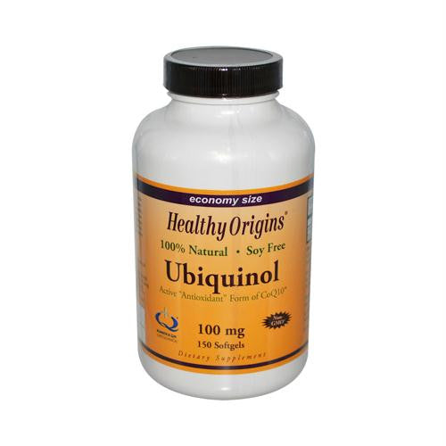 Healthy Origins Ubiquinol Kaneka QH - 100 mg - 150 Softgels