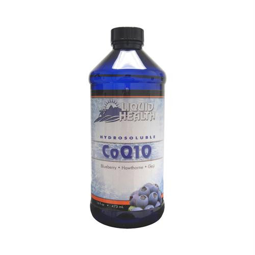 Liquid Health Hydrosoluble CoQ10 Blueberry Hawthorne and Goji - 16 fl oz