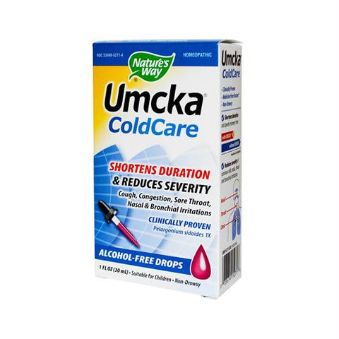 Natures Way Umcka ColdCare Alcohol-Free Drops - 1 fl oz