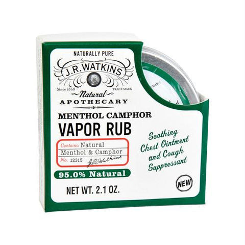 J.R. Watkins Menthol Vapor Rub - 2.1 oz