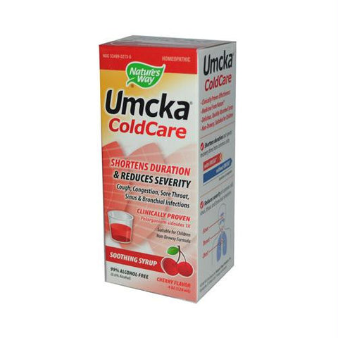 Natures Way Umcka ColdCare Syrup Cherry - 4 fl oz