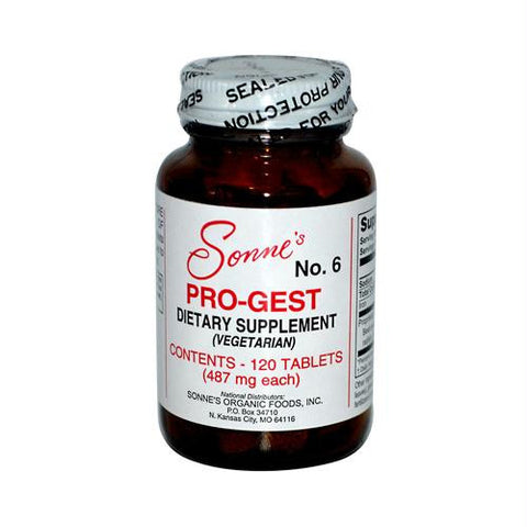 Sonnes Pro-Gest Vegetarian No 6 - 120 Tablets