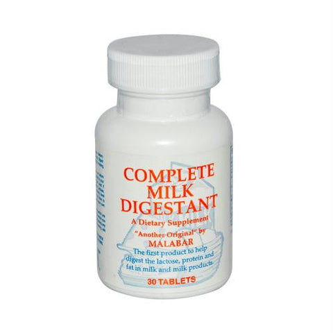 Malabar Complete Milk Digestant - 30 Tablets