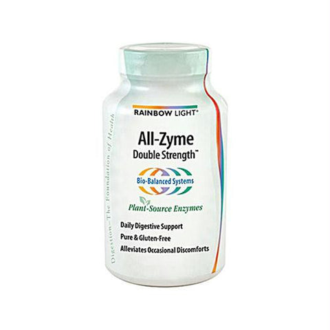 Rainbow Light All-Zyme Double Strength - 60 + 30 Free Vegetarian Capsules