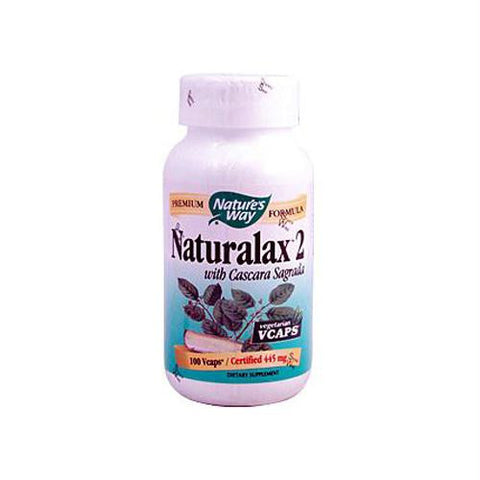 Natures Way Naturalax 2 with Cascara Sagrada - 100 Vcaps