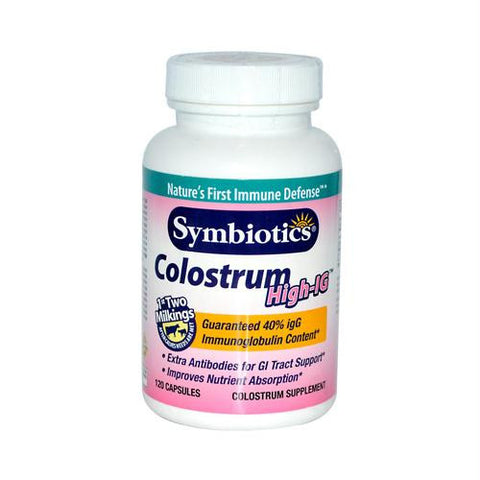 Symbiotics Colostrum High-IG - 120 Capsules