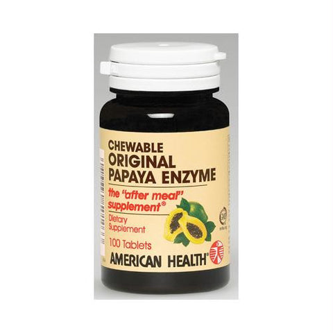 American Health Original Papaya Enzyme - 100 Tablets