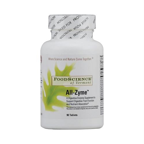 FoodScience of Vermont All-Zyme - 90 Tablets