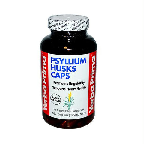 Yerba Prima Psyllium Husks Caps - 180 Capsules