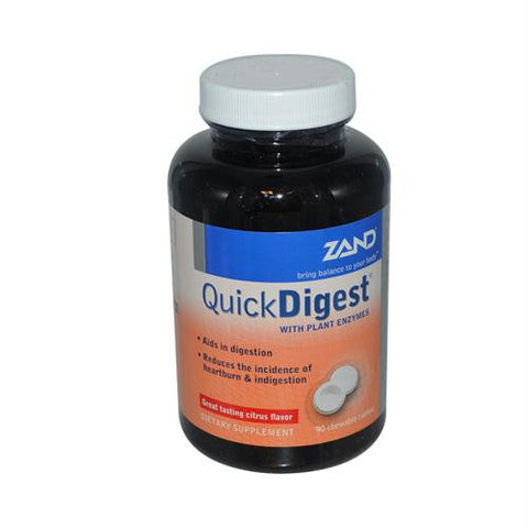 Zand Quick Digest Citrus - 90 Chewables