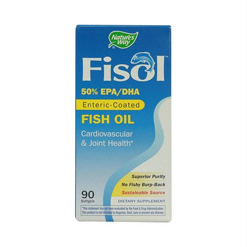 Natures Way Fisol Fish Oil - 90 Softgels