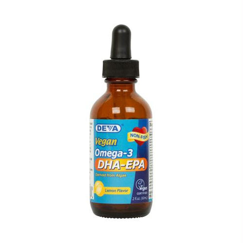 Deva Vegan Vitamins Liquid Omega 3 DHA EPA - 2 oz