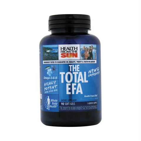 Health From the Sun The Total EFA Fish Oil - 1200 mg - 90 Softgels