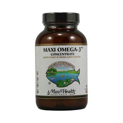 Maxi Health Maxi Omega 3 Concentrate - 90 MaxiGels