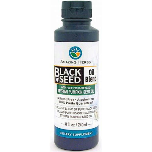 Black Seed Oil Blend - Styrian Pumpkin Seed - 8 oz