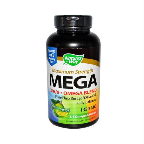 Natures Way EFAGold MEGA - 180 Softgels