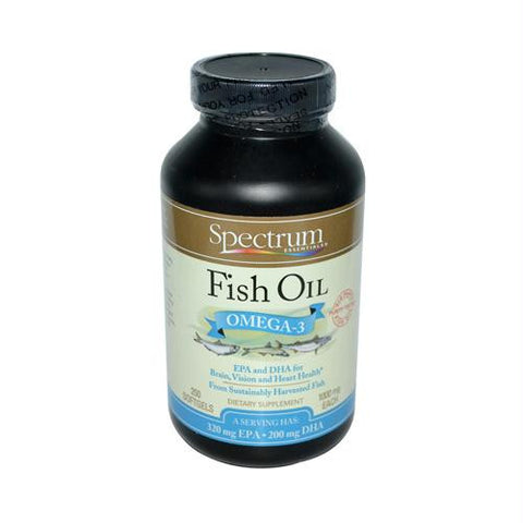 Spectrum Essentials Fish Oil Omega-3 - 1000 mg - 250 Softgels