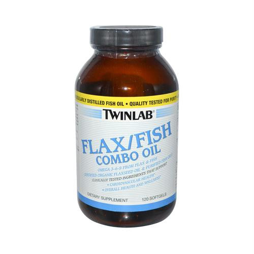 Twinlab Flax-Fish Combo Oil - 120 Softgels