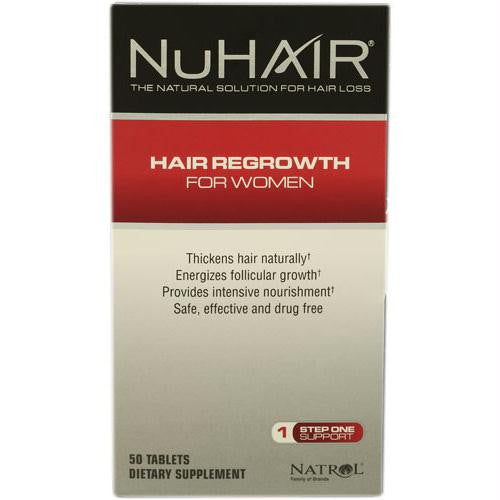 Natrol Hair Regrowth - NuHair Women - 60 Tablets