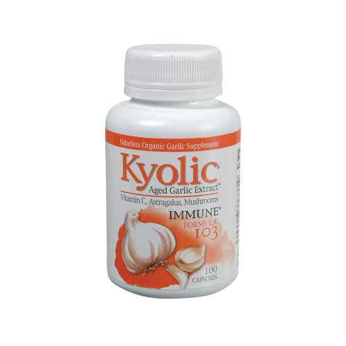 Kyolic Aged Garlic Extract Immune Formula 103 - 100 Capsules