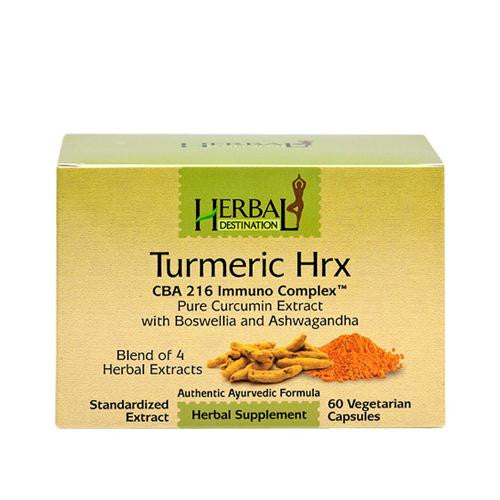 Herbal Destination Tumeric Hrx - 60 Vcaps