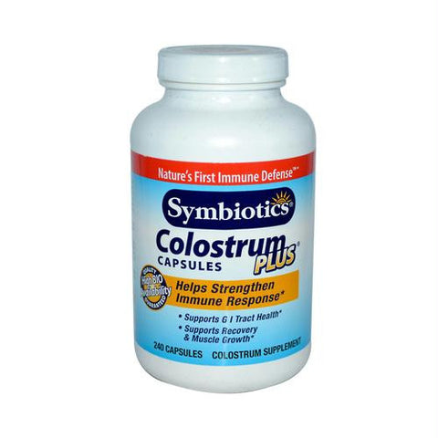 Symbiotics Colostrum Plus - 480 mg - 240 Capsules